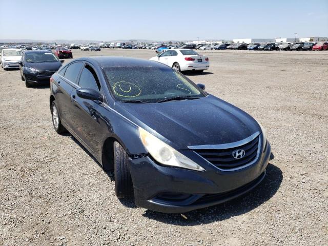 5NPEB4AC2BH196044 - 2011 HYUNDAI SONATA GLS BLUE photo 1