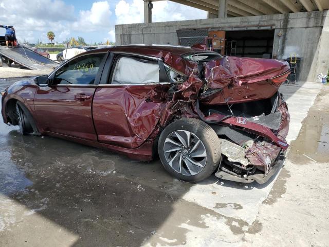 19XZE4F97KE030581 - 2019 HONDA INSIGHT TO BURGUNDY photo 3