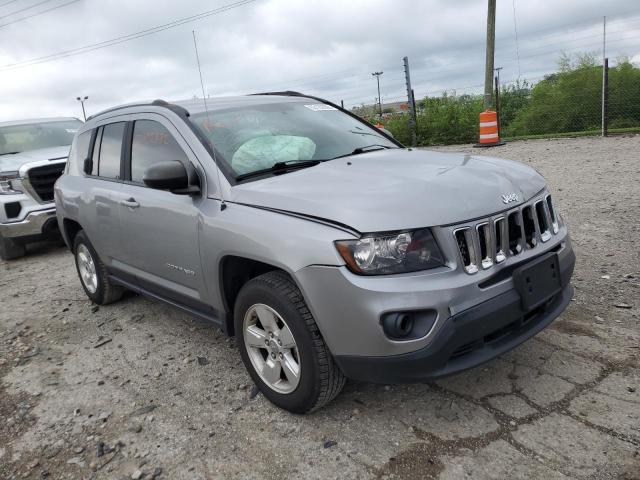 1C4NJCBAXED843505 - 2014 JEEP COMPASS SP GRAY photo 1