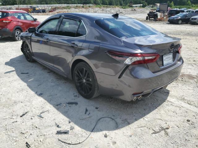 4T1K61AK0NU026476 - 2022 TOYOTA CAMRY XSE GRAY photo 3