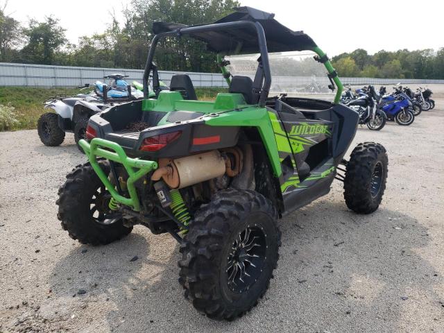 4UF1MPV9HT302057 - 2017 ARCTIC CAT 700CC TWO TONE photo 4