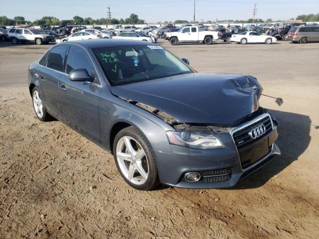 WAUMK78K19A085431 - 2009 AUDI A4 PRESTIG GRAY photo 1