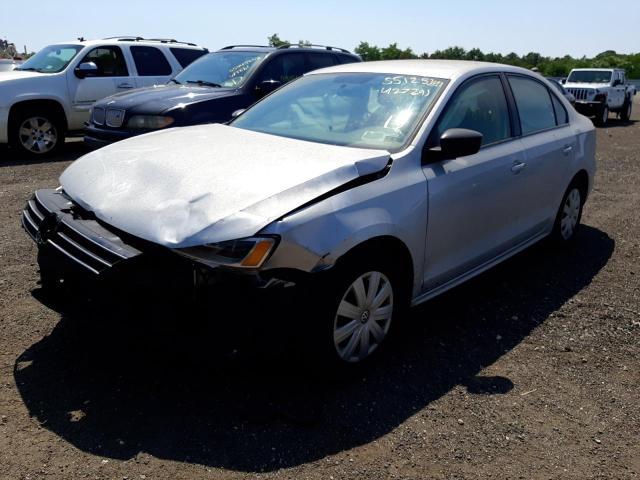 3VW1K7AJ9FM427291 - 2015 VOLKSWAGEN JETTA BASE SILVER photo 2