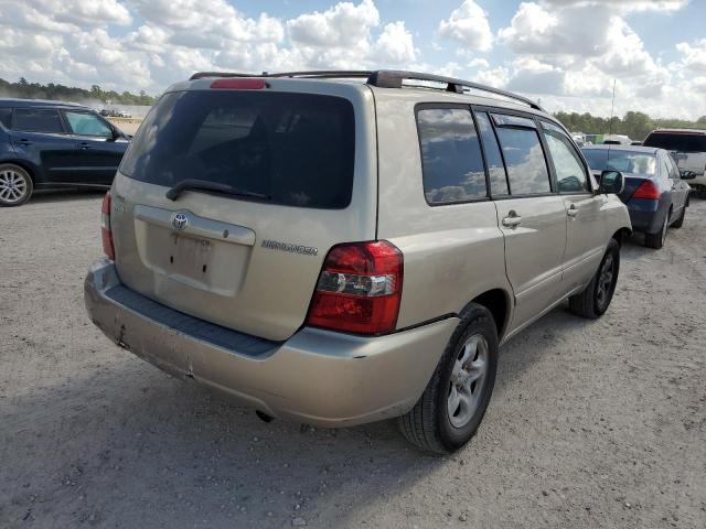 JTEGD21A040095277 - 2004 TOYOTA HIGHLANDER TAN photo 4