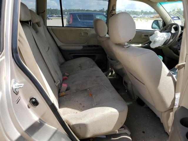 JTEGD21A040095277 - 2004 TOYOTA HIGHLANDER TAN photo 6