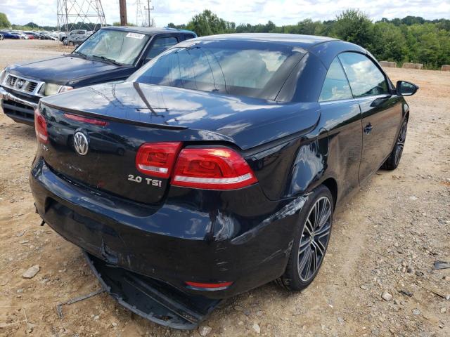 WVWBW8AH1DV002584 - 2013 VOLKSWAGEN EOS KOMFOR შავი ფოტო 4
