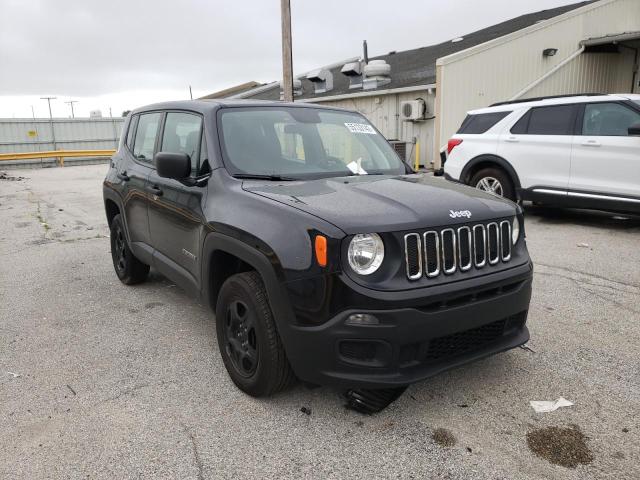 ZACCJBAB7JPH07131 - 2018 JEEP RENEGADE S BLACK photo 1