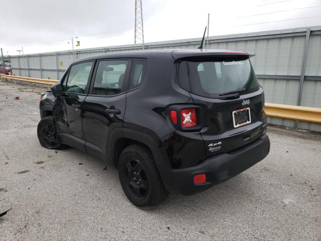 ZACCJBAB7JPH07131 - 2018 JEEP RENEGADE S BLACK photo 3