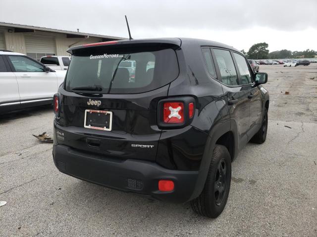 ZACCJBAB7JPH07131 - 2018 JEEP RENEGADE S BLACK photo 4