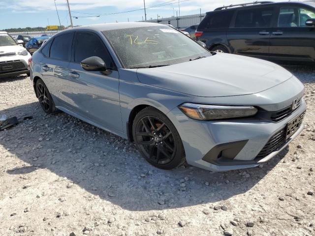 2HGFE2F51NH565940 - 2022 HONDA CIVIC SPOR GRAY photo 1
