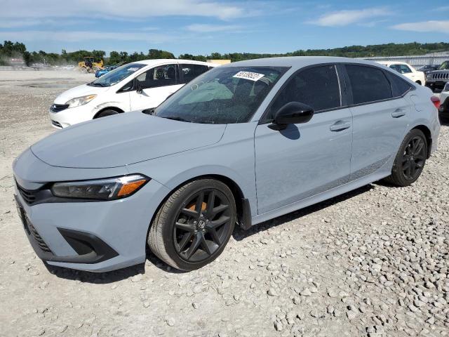 2HGFE2F51NH565940 - 2022 HONDA CIVIC SPOR GRAY photo 2