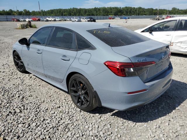 2HGFE2F51NH565940 - 2022 HONDA CIVIC SPOR GRAY photo 3