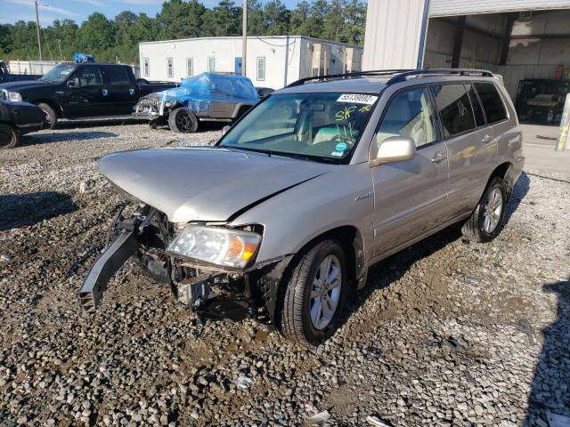 JTEDW21A060013161 - 2006 TOYOTA HIGHLANDER HYBRID  photo 2