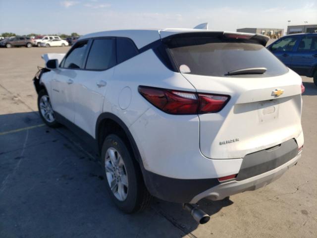 3GNKBBRA1KS700929 - 2019 CHEVROLET BLAZER 1LT  photo 3