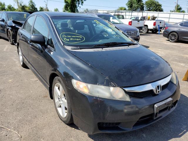 19XFA16689E030604 - 2009 HONDA CIVIC LX-S فحمي صورة 1