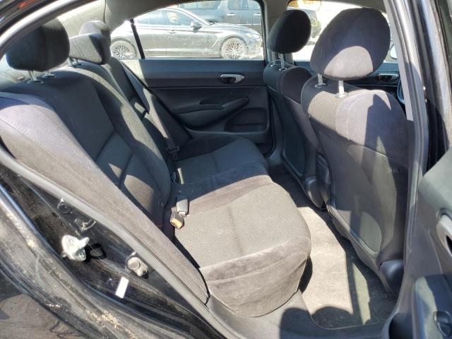 19XFA16689E030604 - 2009 HONDA CIVIC LX-S فحمي صورة 6