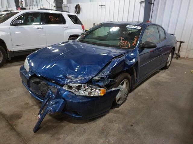 2G1WX12KX39419096 - 2003 CHEVROLET MONTE CARLO SS  ფოტო 2