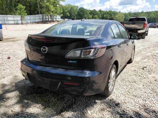 JM1BL1W79D1724893 - 2013 MAZDA 3 I BLACK photo 4