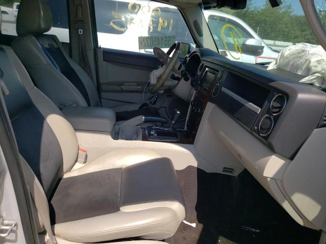 1J8HG68T69C541767 - 2009 JEEP COMMANDER 银色 照片 5