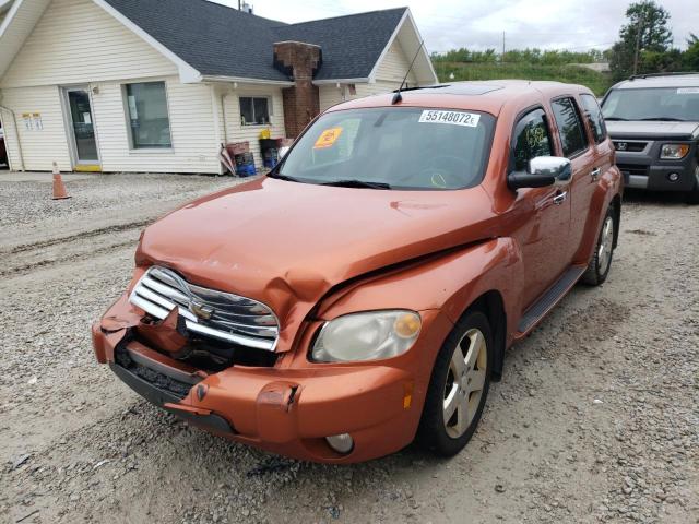 3GNCA53P28S657636 - 2008 CHEVROLET HHR LT ORANGE photo 2