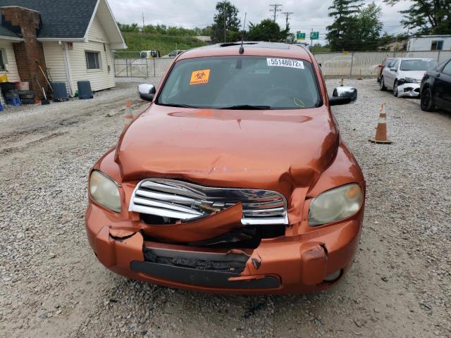 3GNCA53P28S657636 - 2008 CHEVROLET HHR LT ORANGE photo 9