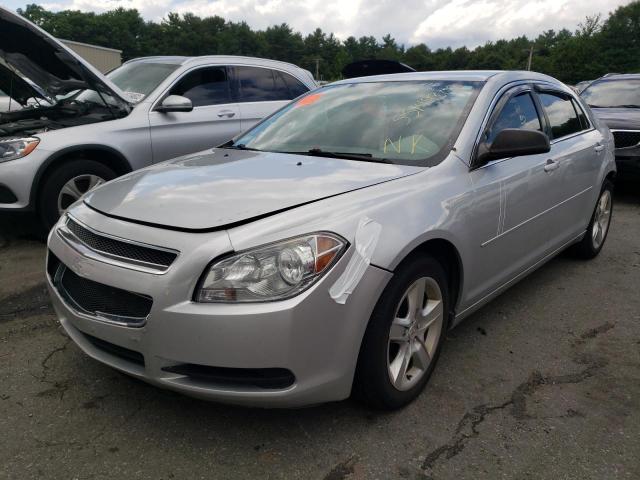 1G1ZB5E17BF334860 - 2011 CHEVROLET MALIBU LS SILVER photo 2