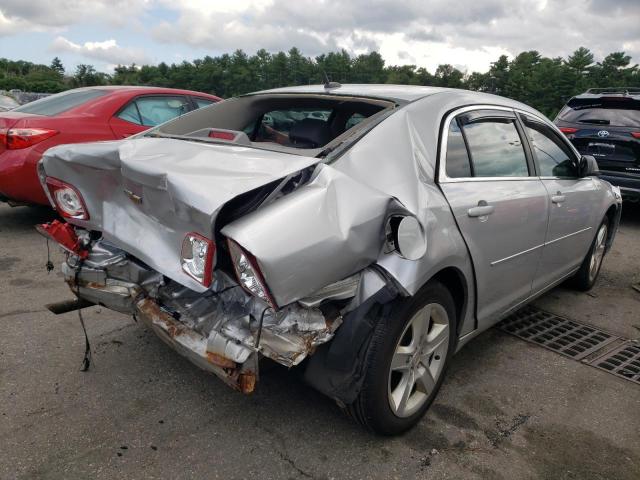 1G1ZB5E17BF334860 - 2011 CHEVROLET MALIBU LS SILVER photo 4