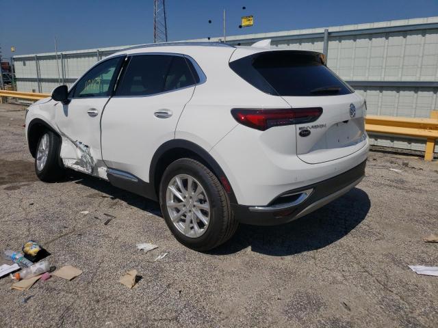 LRBAZLR43MD076827 - 2021 BUICK ENVISION P WHITE photo 3