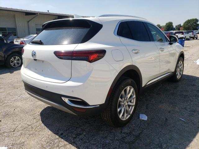 LRBAZLR43MD076827 - 2021 BUICK ENVISION P WHITE photo 4