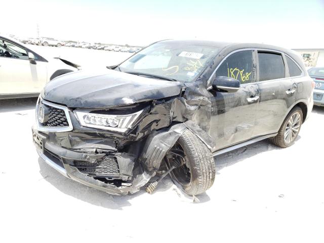 5J8YD3H53KL011697 - 2019 ACURA MDX TECHNO BLACK photo 2
