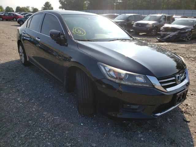 1HGCR3F89FA004943 - 2015 HONDA ACCORD EXL BLACK photo 1