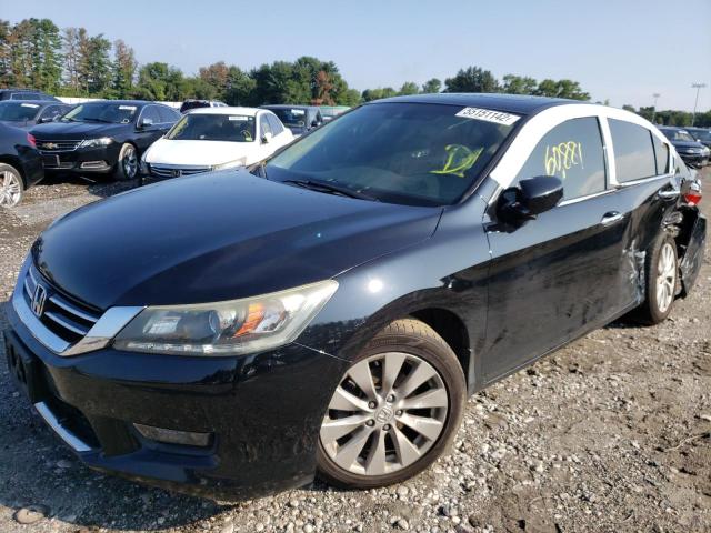 1HGCR3F89FA004943 - 2015 HONDA ACCORD EXL BLACK photo 2