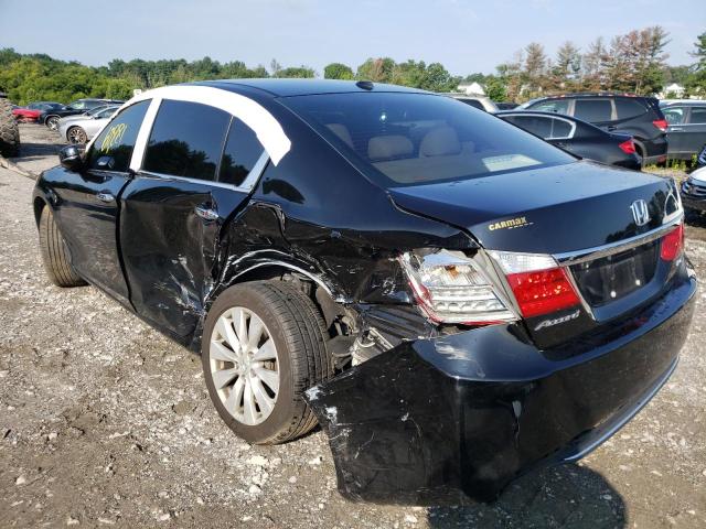 1HGCR3F89FA004943 - 2015 HONDA ACCORD EXL BLACK photo 3