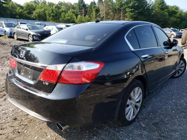 1HGCR3F89FA004943 - 2015 HONDA ACCORD EXL BLACK photo 4