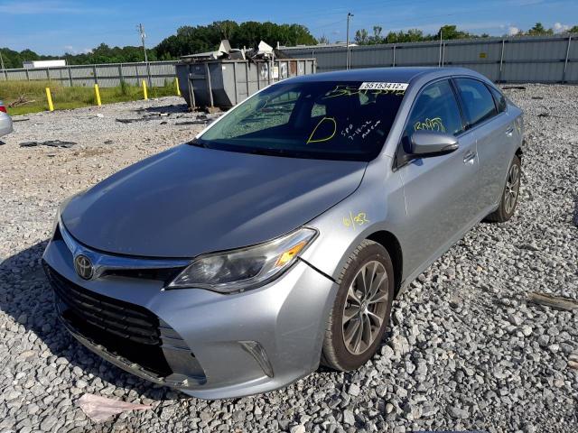 4T1BK1EB9HU252462 - 2017 TOYOTA AVALON XLE SILVER photo 2