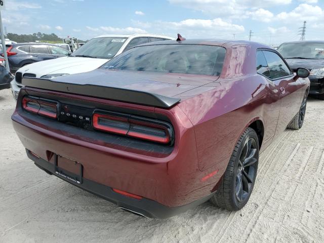 2C3CDZAGXHH594853 - 2017 DODGE CHALLENGER MAROON photo 4