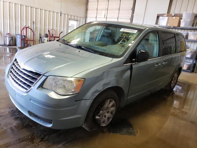 2A8HR44E69R583708 - 2009 CHRYSLER TOWN & COU BLUE photo 2