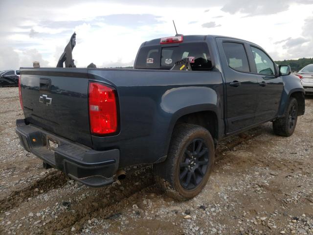 1GCGSCEN6K1302842 - 2019 CHEVROLET COLORADO L BLUE photo 4