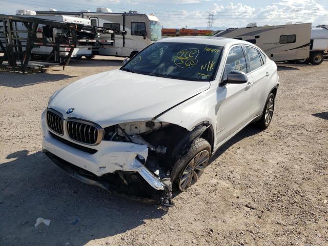 5UXKU0C51J0G81034 - 2018 BMW X6 SDRIVE3 WHITE photo 2