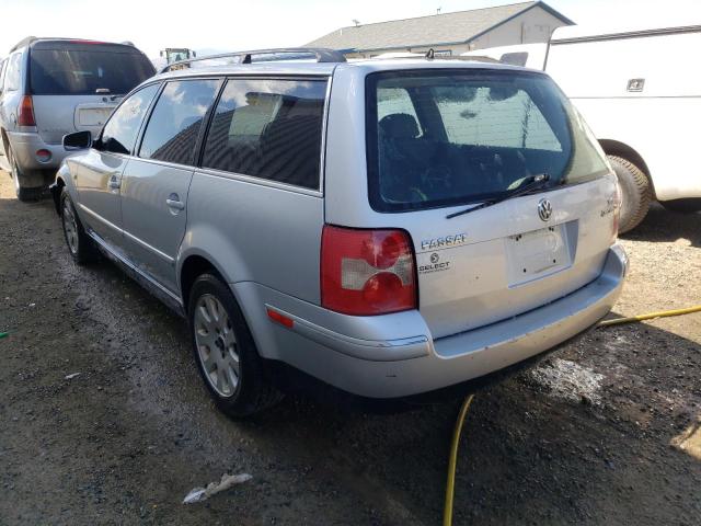 WVWYH63B62E389518 - 2002 VOLKSWAGEN PASSAT GLX Gümüş foto 3