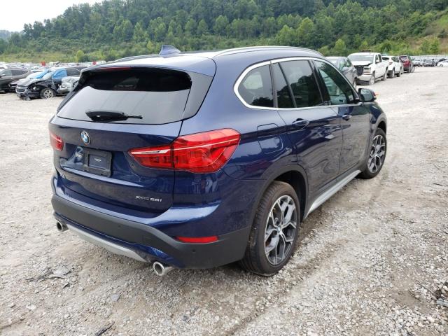 WBXJG9C07L5P21930 - 2020 BMW X1 XDRIVE2 BLUE photo 4