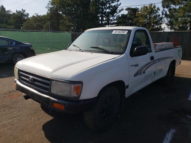 JT4JM11D1T0012761 - 1996 TOYOTA T100 WHITE photo 2