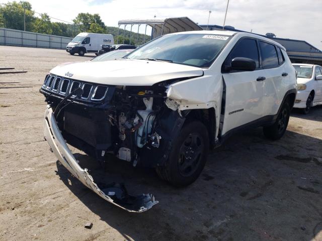 3C4NJDAB2MT516718 - 2021 JEEP COMPASS SP WHITE photo 2