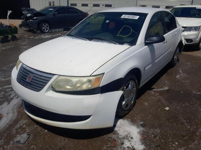 1G8AJ55F87Z121578 - 2007 SATURN ION LEVEL WHITE photo 2