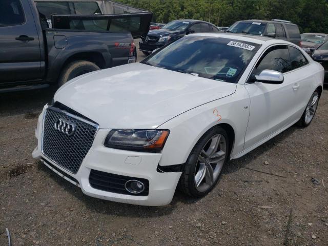 WAUCVAFR6BA019298 - 2011 AUDI S5 PREMIUM WHITE photo 2