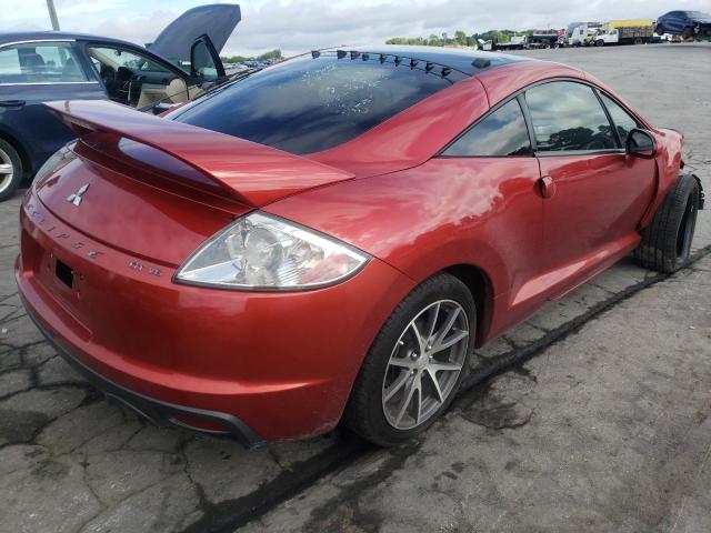 4A31K3DT9BE003714 - 2011 MITSUBISHI ECLIPSE GT RED photo 4