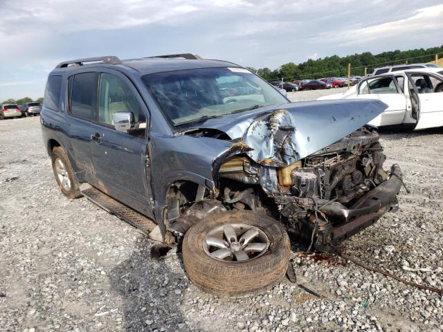 5N1BA0NDXBN615836 - 2011 NISSAN ARMADA SV BLUE photo 1