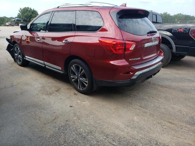 5N1DR2MN9KC597896 - 2019 NISSAN PATHFINDER MAROON photo 3