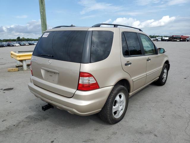 4JGAB54E62A317887 - 2002 MERCEDES-BENZ ML 320 TAN photo 4