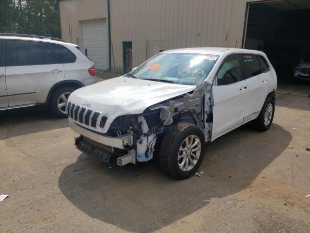 1C4PJMCXXKD295566 - 2019 JEEP CHEROKEE L WHITE photo 2